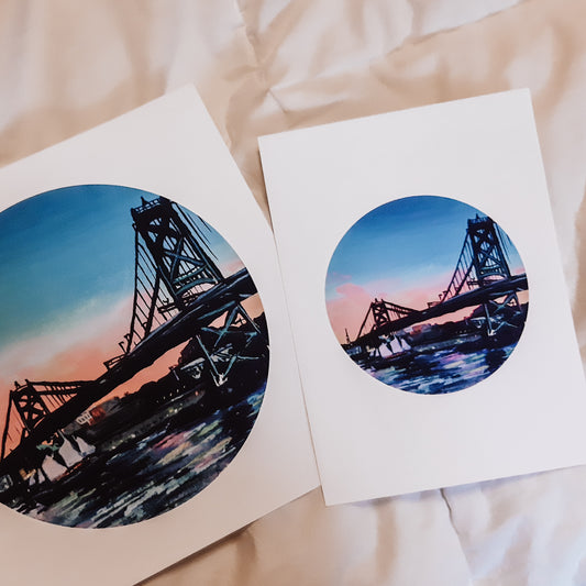 Halifax Harbour Sunset print